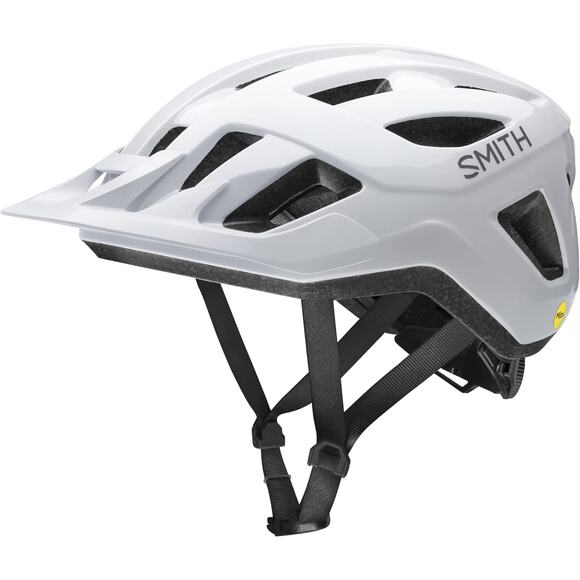 NWT SMITH Unisex Convoy MTB Cycling Helmet w MIPS Technology + Visor,White-L - Picture 1 of 5